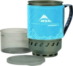MSR WindBurner Pot -Camping And Hiking Shop 05801 MSR WindBurner1 8 Blue Profile BaseLidOff PR 1280x1280