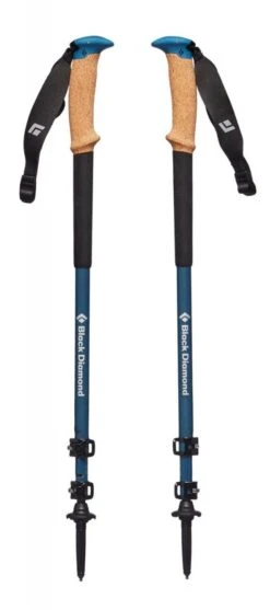 Black Diamond Alpine C Cork Wr Trek Poles -Camping And Hiking Shop 112223 4002 ALPINECCORKWRTREKPOLES AstralBlue Collapsed 1280x1280