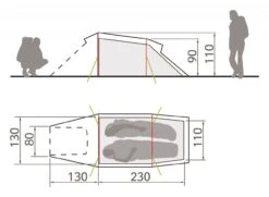 VAUDE Arco 2P -Camping And Hiking Shop 11496 g 1280x1280