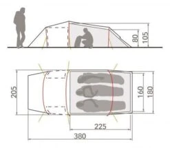 VAUDE Arco XT 3P -Camping And Hiking Shop 12258 g 430x430 1280x1280
