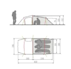 VAUDE Ferret XT Comfort 3P -Camping And Hiking Shop 15898 451 2 1280x1280