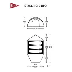 Spatz Tent Starling 3 BTC -Camping And Hiking Shop 2829867004F 1280x1280