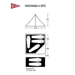 Spatz Tent Wigwam 4 BTC -Camping And Hiking Shop 2829887004B 1280x1280