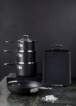 Le Creuset Toughened Nonstick 3-piece Saucepan Set -Camping And Hiking Shop 51101280010202 51803000010002 52107350010101 LS00001 1280x1280