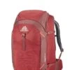 Gregory Tribute 40 -Camping And Hiking Shop GMP Tribute40 BordeauxRed Front34 1280x1280