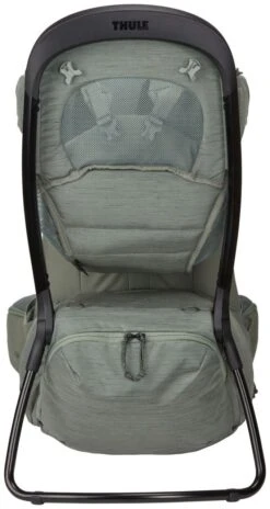 Thule Sapling Child Carrier -Camping And Hiking Shop Small Thule Sapling TSAP201 Agave 4 Front 3204539 1280x1280